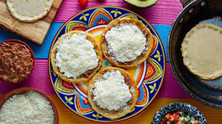 Mexican Sopes: Monthly Flavor