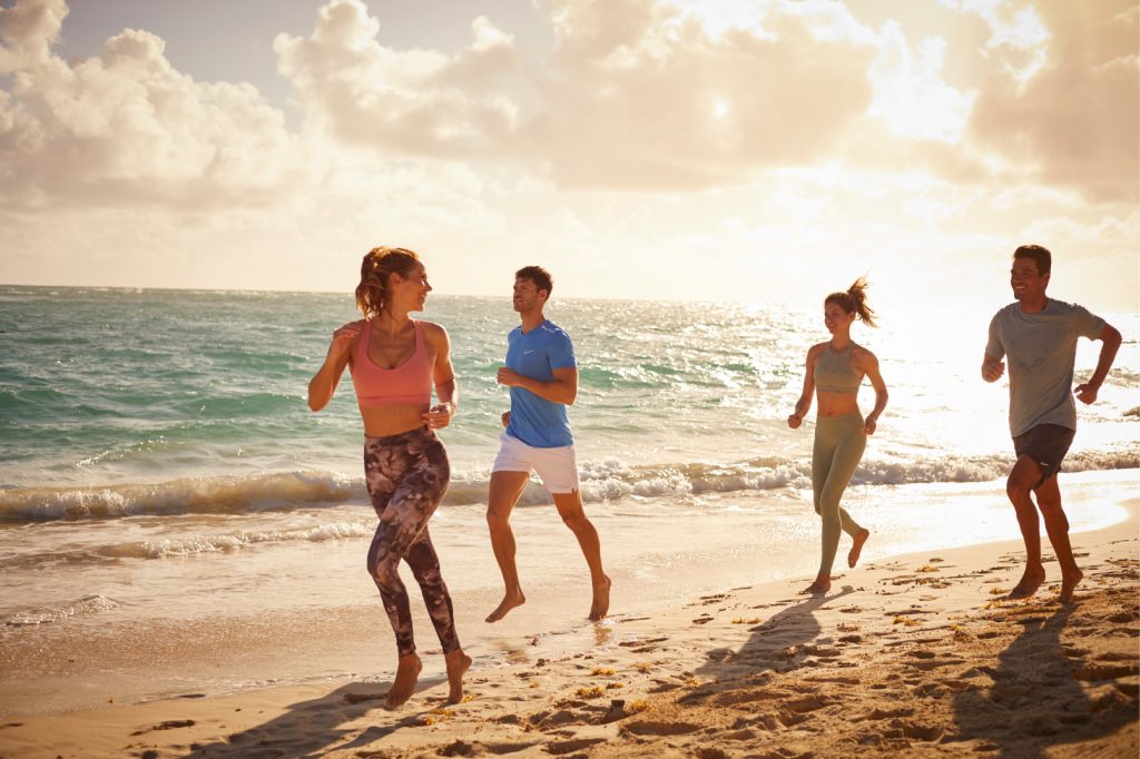 Benefits of running on the beach Privilege Club VacationAsYouAre