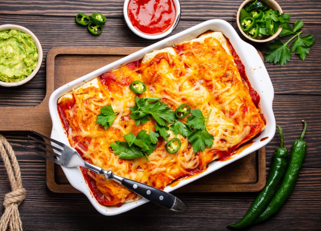 Chicken Enchiladas