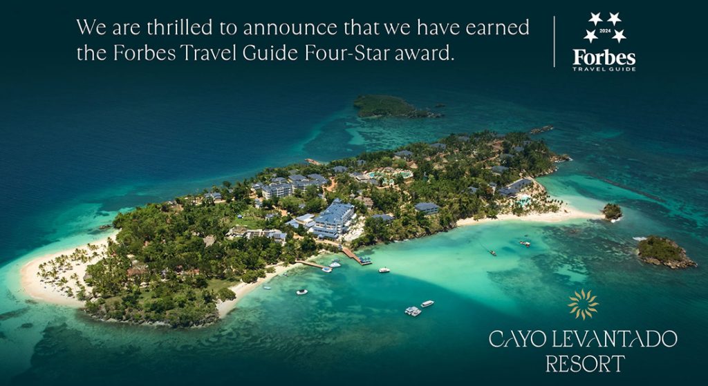 Forbes Travel Guide Awards Cayo Levantado Resort